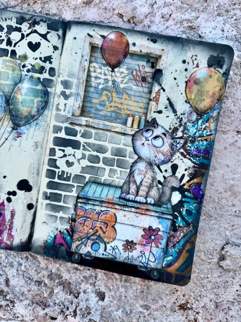 Art journal graffities Taller Zaragoza
